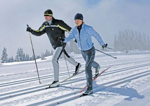 лыжи помогают похудеть